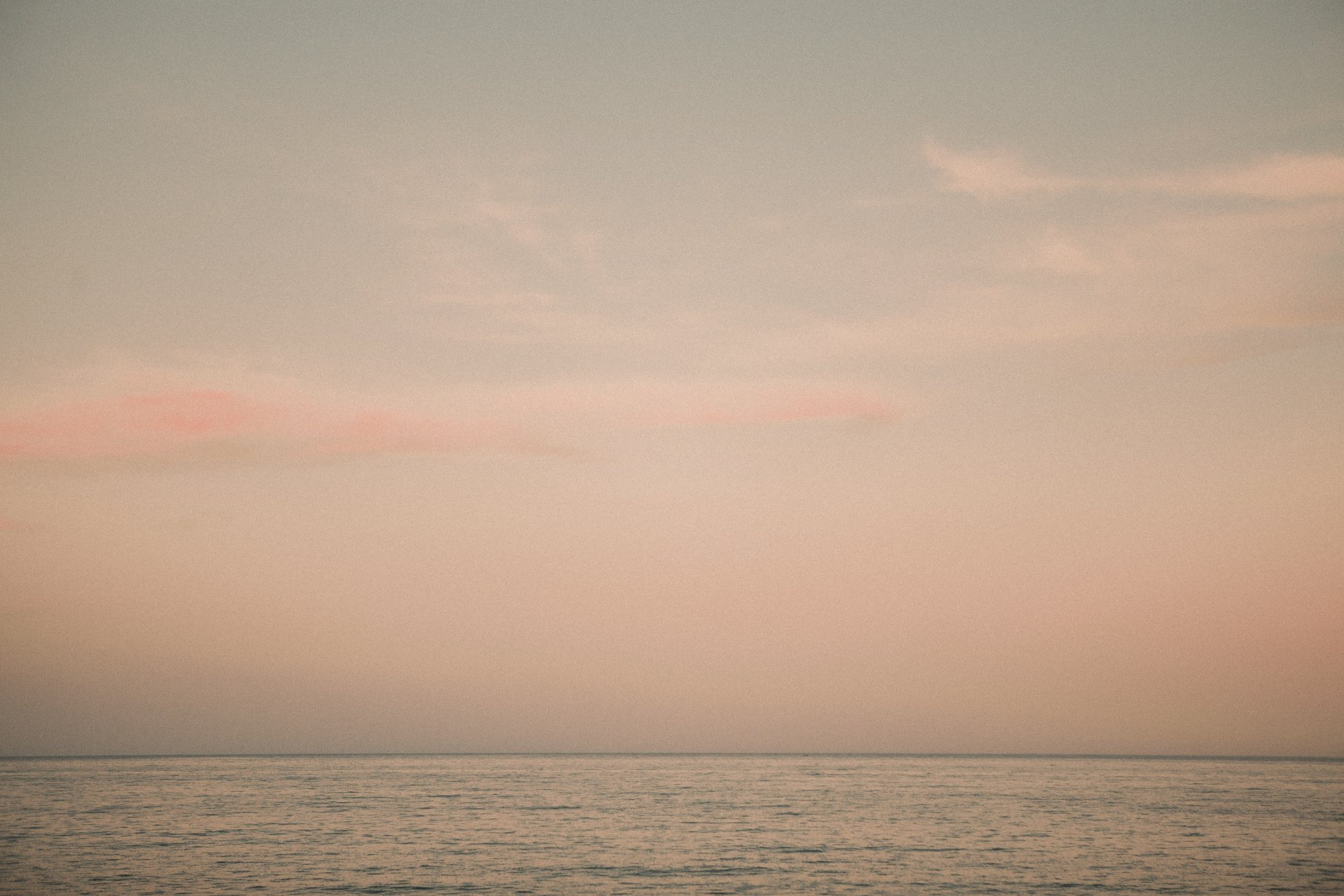 Sea and Sky at Sunset